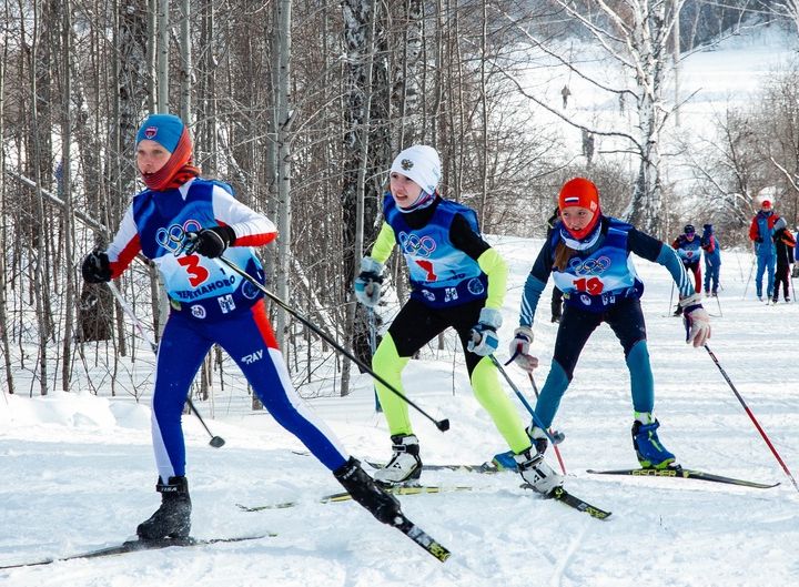 Соревнования по лыжным гонкам на призы Тропникова