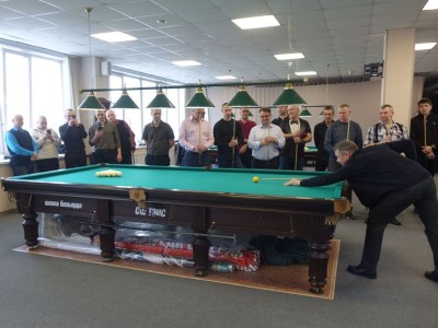 Бильярд  15 февраля 2026 г.