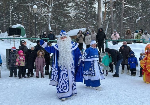 Новогодний праздник для детей сотрудников новосибирской полиции состоялся в Новосибирске